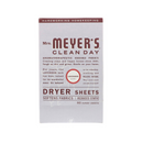 Mrs. Meyer's Clean Day Dryer Sheets, Lavender Scent, 80 ct - Trustables