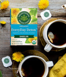 Traditional Medicinals Everyday Detox Sampler Variety Pack, 1 Everyday Detox, 1 Everyday Detox Dandelion, 1 Everyday Detox Lemon, 1 CT - Trustables