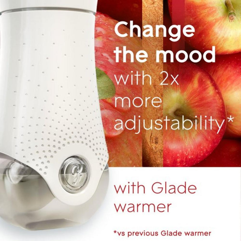 Glade PlugIns Refills Apple Cinnamon 1.34 FL OZ, 2 CT - Trustables