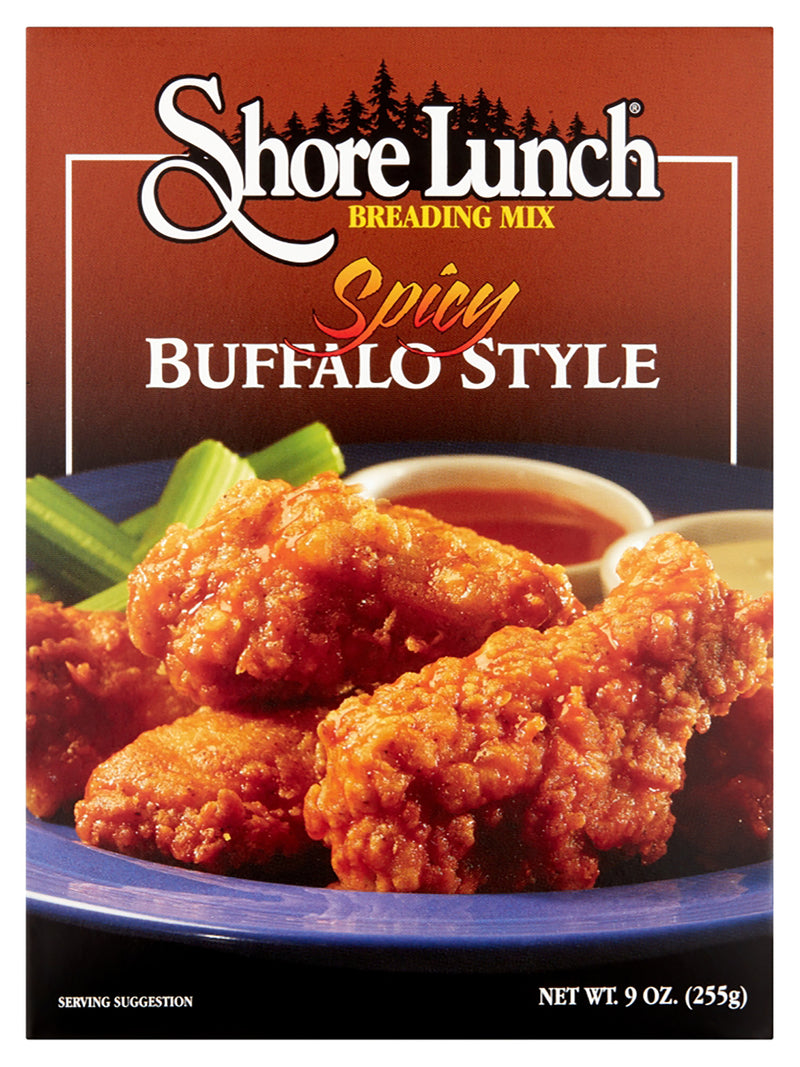 Shore Lunch Spicy Buffalo Style Wing Breading, 9 oz - Trustables