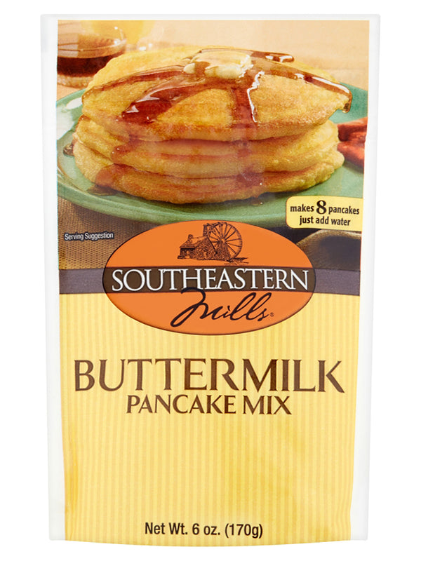 Southeastern Mills Buttermilk Pancake Mix, 6 oz - Trustables