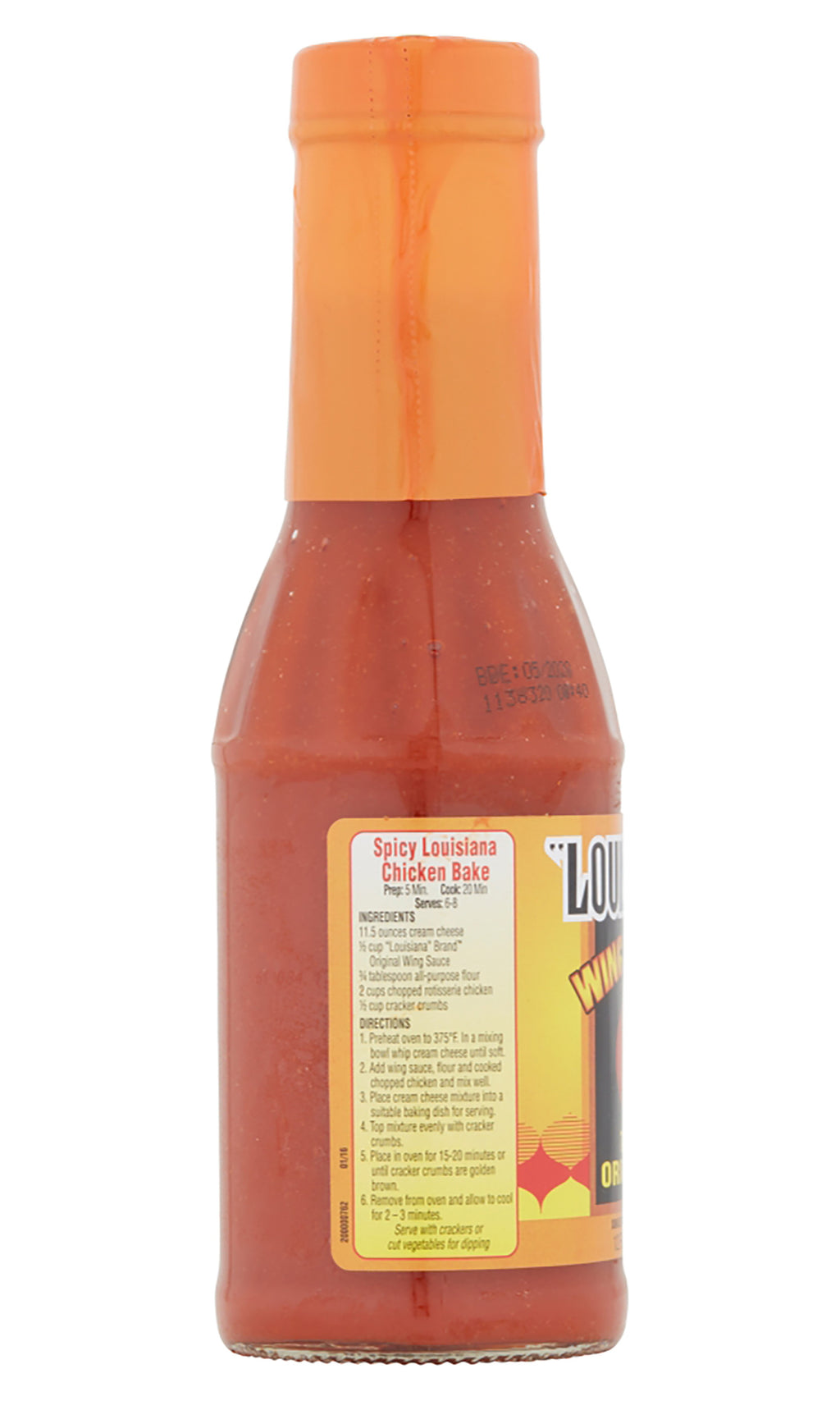  The Original Louisiana Supreme Chicken Wing Sauce 12 oz Bottle  : Grocery & Gourmet Food