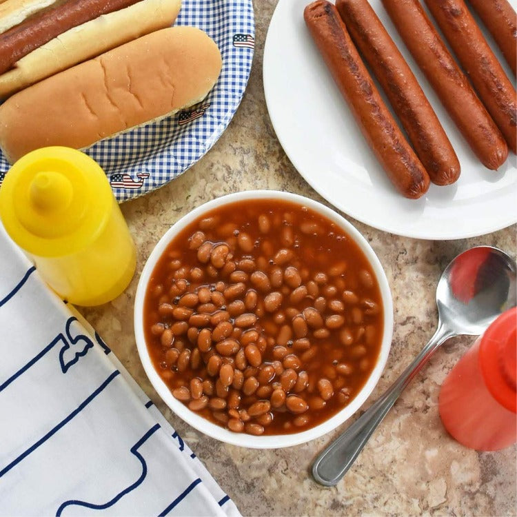 Baked beans, country baked beans, country style baked beans