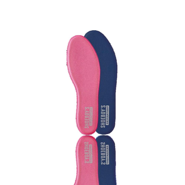 Shoeboy's Sensation Insoles - Support for Pressure Zones, Viscoelastic Foam, Breathable Cotton Blend - US Women's 9.5, Men's 7 (EU 40) - Trustables