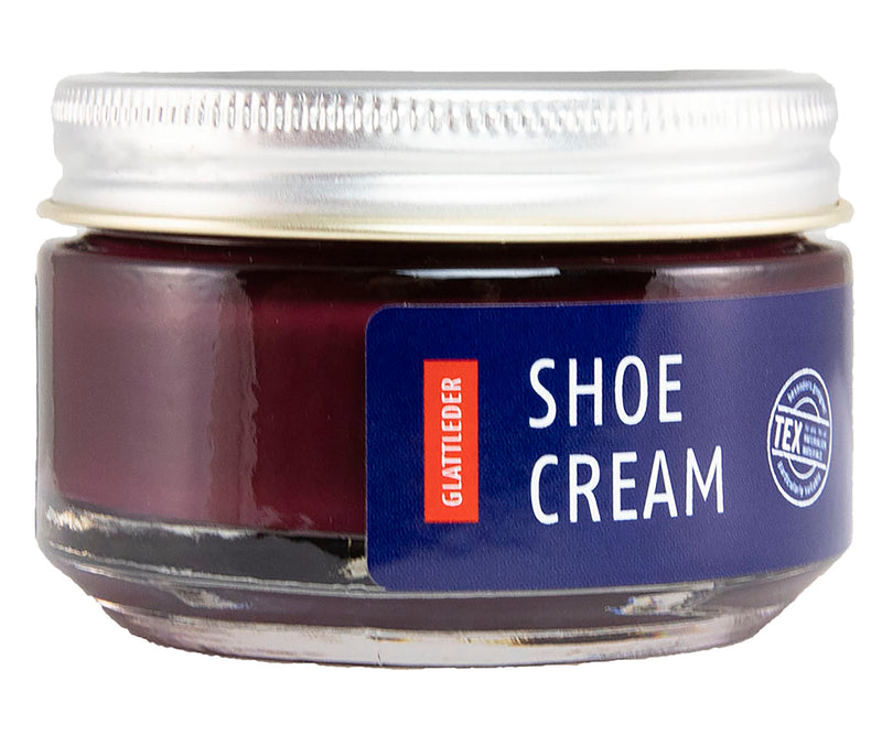 Shoeboy's Shoe Cream Polish, Bordeaux - Nourishes, Protects & Freshens Color for High Quality Smooth Leathers - 50 ML Glass Jar - Trustables