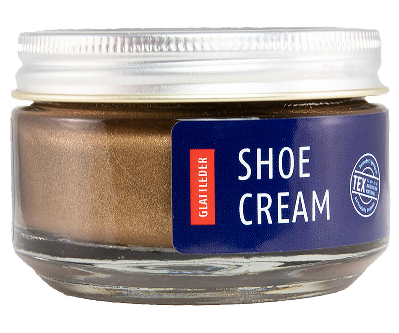 Shoeboy's Shoe Cream Polish, Bronze - Nourishes, Protects & Freshens Color for High Quality Smooth Leathers - 50 ML Glass Jar - Trustables