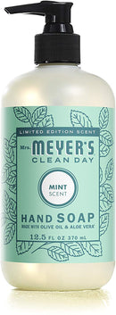 Mrs. Meyer's Spring Hand Soap Variety Pack, 1 Lilac, 1 Peony, 1 Mint , 3 CT - Trustables