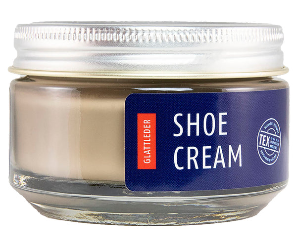 Shoeboy's Shoe Cream Polish, Dark Beige - Nourishes, Protects & Freshens Color for High Quality Smooth Leathers - 50 ML Glass Jar - Trustables