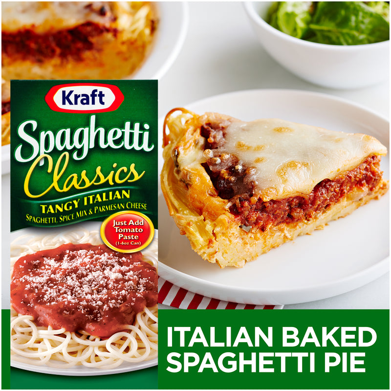 Kraft Spaghetti Classics, Tangy Italian, 8 OZ - Trustables