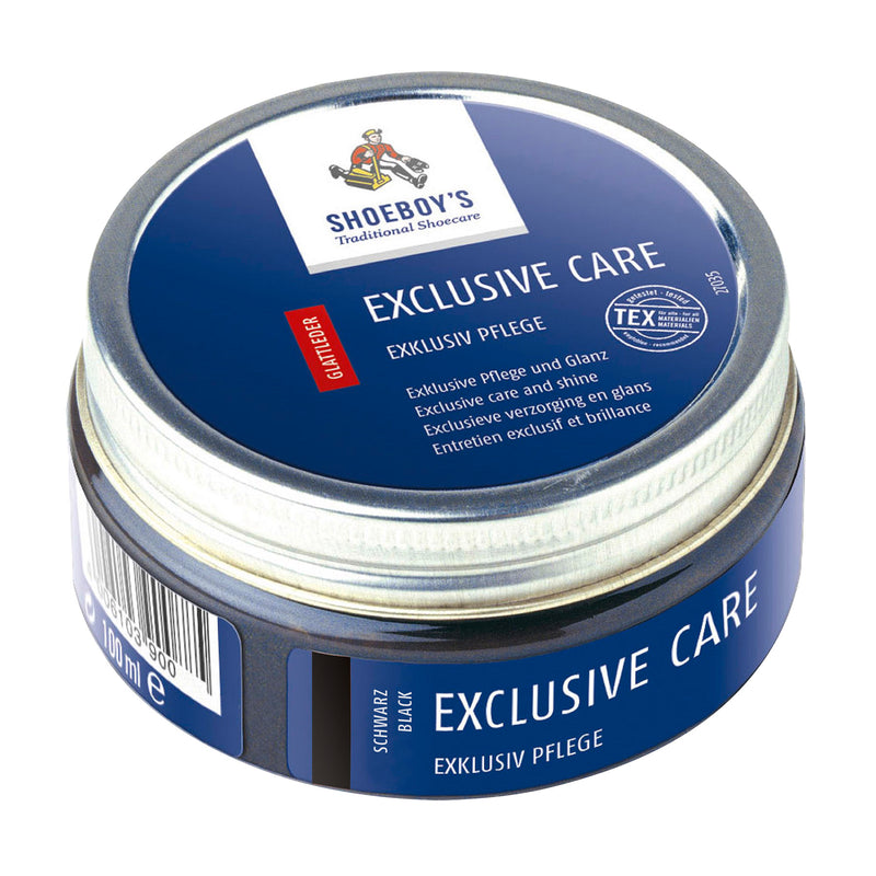 Shoeboys Exclusive Care Shoe Polish Cream, Black - Nourishes & Treats High Quality & Delicate Leathers - 100 ML - Trustables