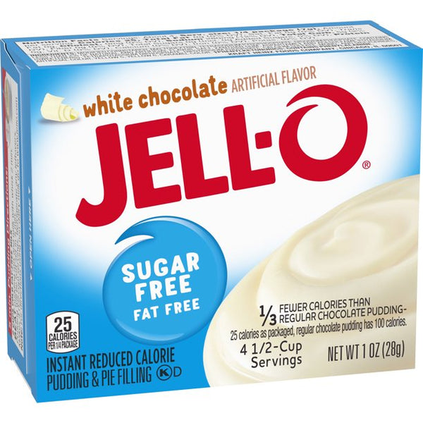 White chocolate pudding mix discount