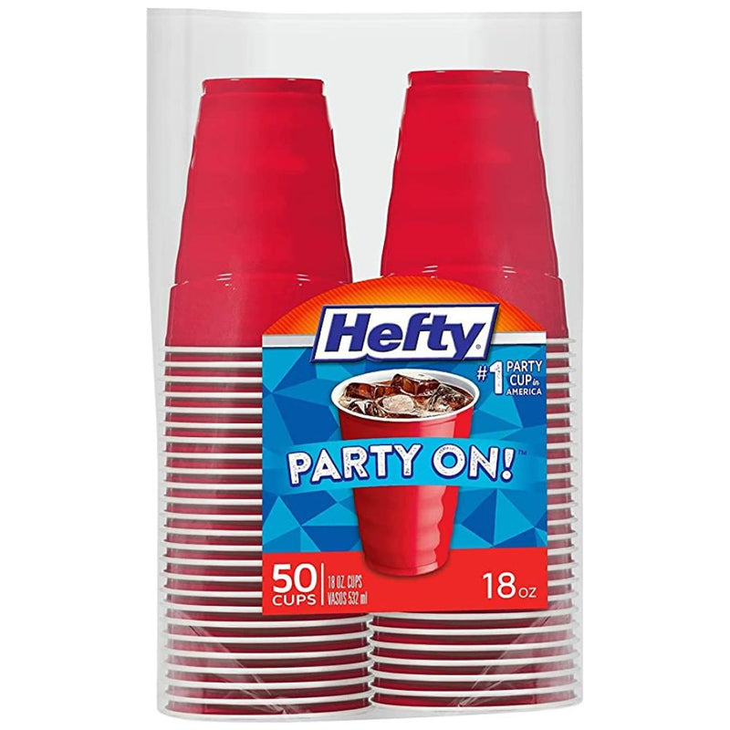 Hefty Easy Grip 18oz Cold Cups 50-Count Package