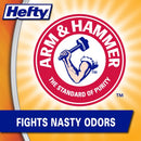 Hefty Ultra Strong Large Trash Bags with scents, Hefty Ultra Strong Large Trash Bags with arm and hammer scents