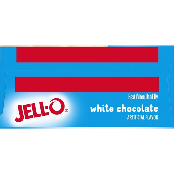 Jell-O Sugar Free Instant Pudding Mix, White Chocolate, 1 OZ - Trustables