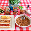 BUSH'S BEST Canned Brown Sugar Hickory Baked Beans Source of Plant Based Protein and Fiber, Low Fat, Gluten Free, 28 oz. (Pack of 3) - Trustables