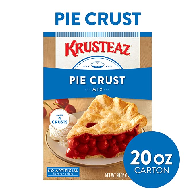 Krusteaz Traditional Light & Flaky Pie Crust Mix, 20 OZ