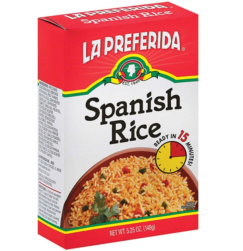 La Preferida Spanish Rice 5.25 OZ, boxed spanish rice, spanish rice
