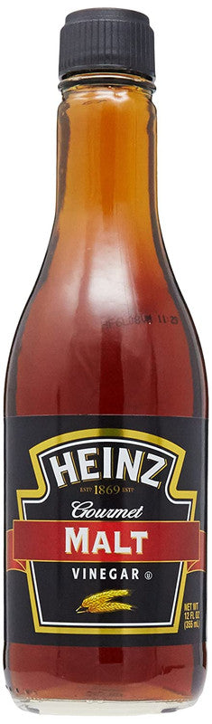 Heinz Gourmet Malt Vinegar Bottle, 12 FL OZ - Trustables