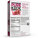 Pure Kick Energy Singles To Go Drink Mix, Black Cherry Pomegranate , 6 CT
