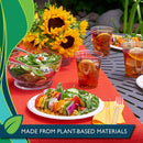 Hefty EcoSave 10-1/8" Compostable Plates, 16 CT - Trustables