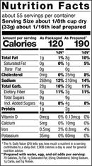 Pamelas Flour Nutritional Facts