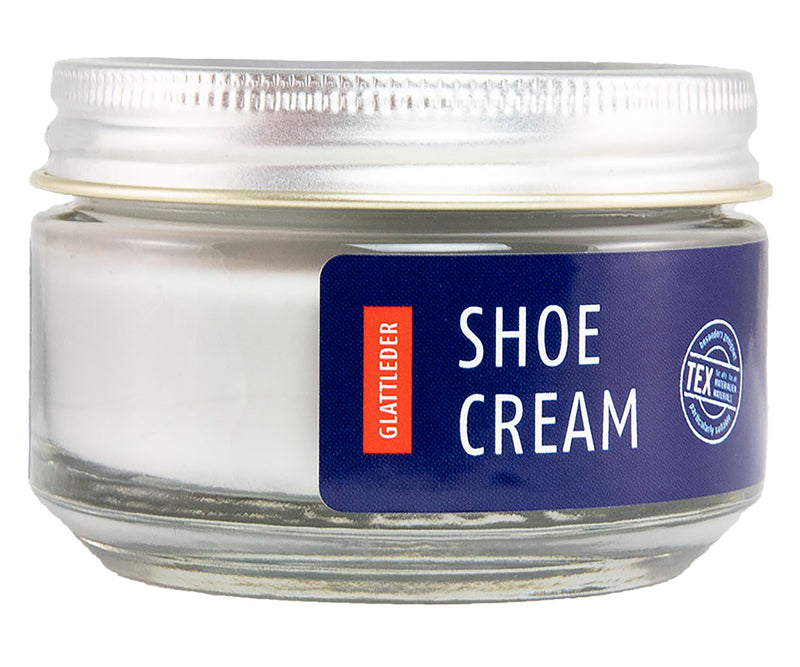 Shoeboy's Shoe Cream Polish, Pearl Grey - Nourishes, Protects & Freshens Color for High Quality Smooth Leathers - 50 ML Glass Jar - Trustables