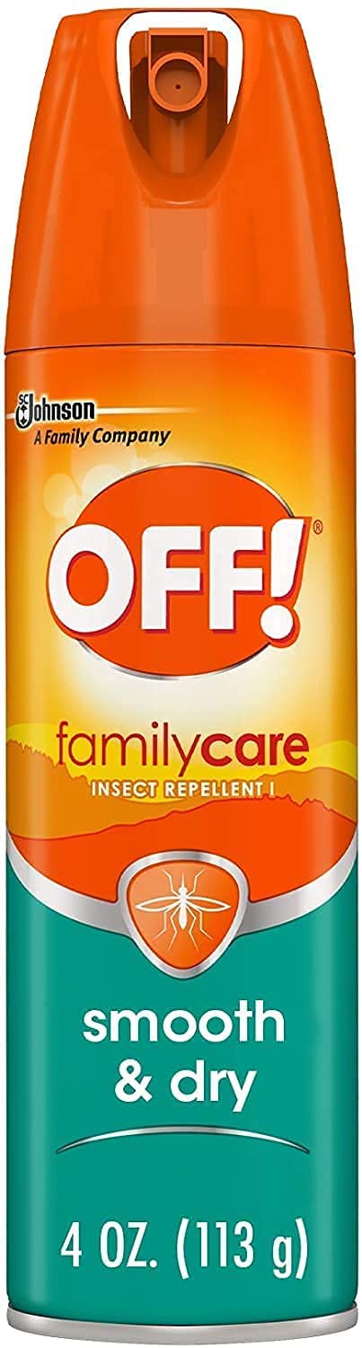 OFF! Family Care Smooth & Dry Insect Spray, 4 OZ - Trustables