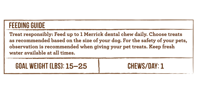 Merrick Fresh Kisses Double-Brush Dental Dog Treats With Mint Breath Strips For Small Dogs, 9 Brushes, 5.5 OZ - Trustables