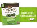 Merrick Fresh Kisses Coconut + Botanical Oils Dental Dog Treats For Extra Small Dogs, 78 Brushes, 24 OZ - Trustables