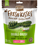 Merrick Fresh Kisses Coconut + Botanical Oils Dental Dog Treats For Small Dogs, 9 Brushes, 5.5 OZ - Trustables
