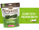 Merrick Fresh Kisses Coconut + Botanical Oils Dental Dog Treats For Small Dogs, 9 Brushes, 5.5 OZ - Trustables