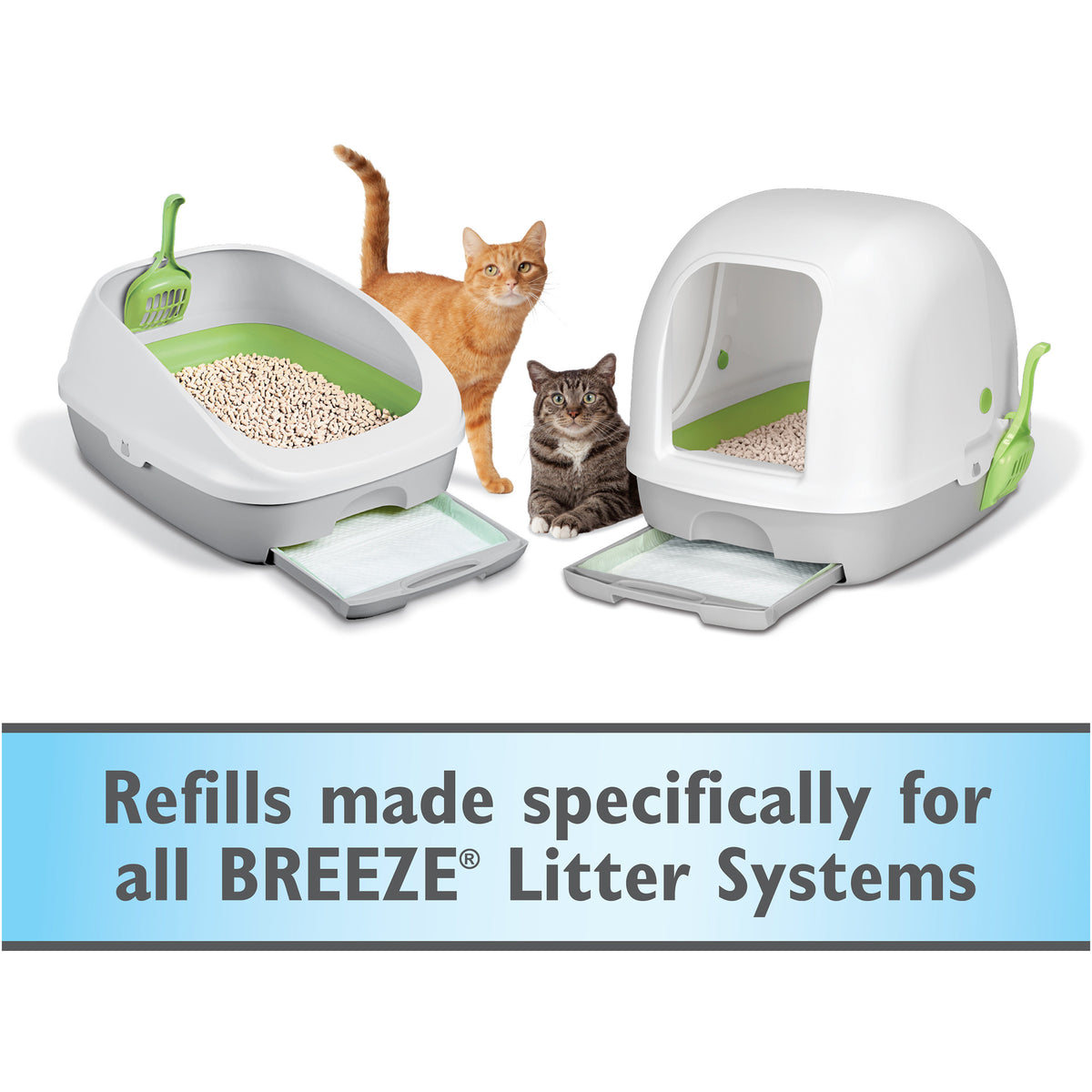 Tidy Cats Breeze Litter Pads Refill Pack Multi Cat Strength 8 CT