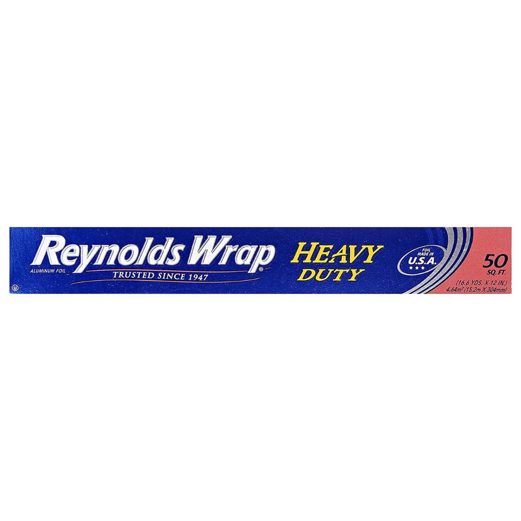 Reynolds Wrap Aluminum Foil, Heavy Duty, 50 sq ft, 1 CT - Trustables