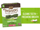 Merrick Fresh Kisses Coconut + Botanical Oils Dental Dog Treats For Small Dogs, 36 Brushes, 23 OZ - Trustables