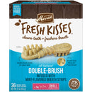 Merrick Fresh Kisses Double-Brush Dental Dog Treats With Mint Breath Strips For Small Dogs, 36 Brushes, 23 OZ - Trustables