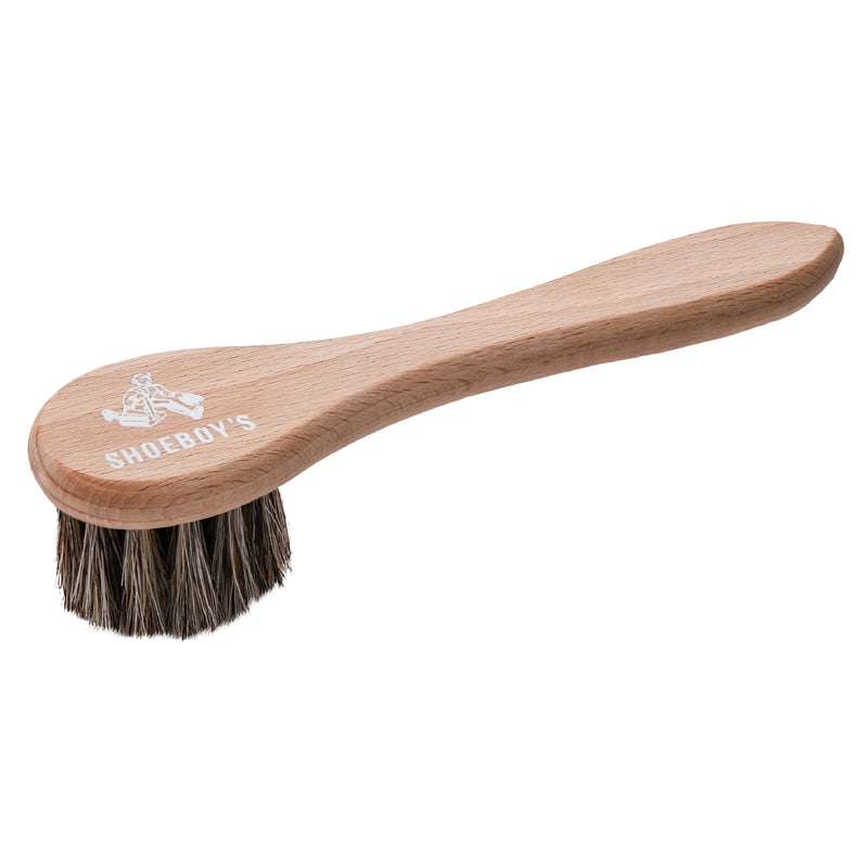 Shoeboy's Application Wood Brush, Light - Made with Real Horsehair - Trustables
