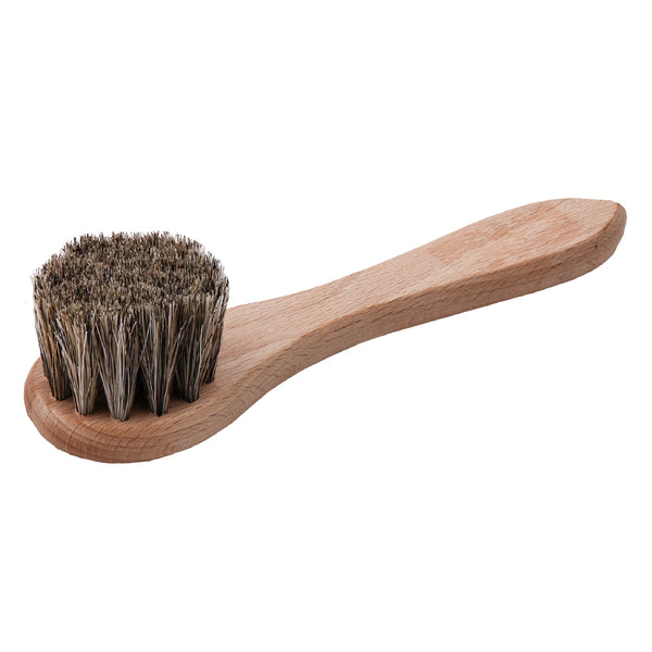 Shoeboy's Application Wood Brush, Light - Made with Real Horsehair - Trustables