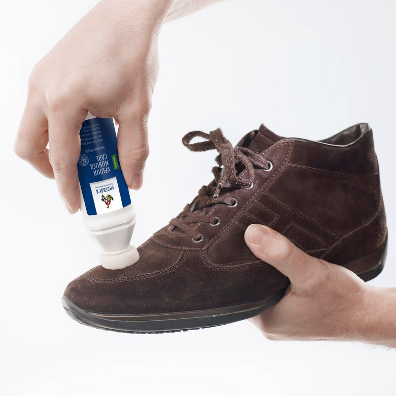 Shoeboy's Velour Nubuck Care Stick, Dark Brown - Treats, Activates & Freshens Color - 75 ML - Trustables