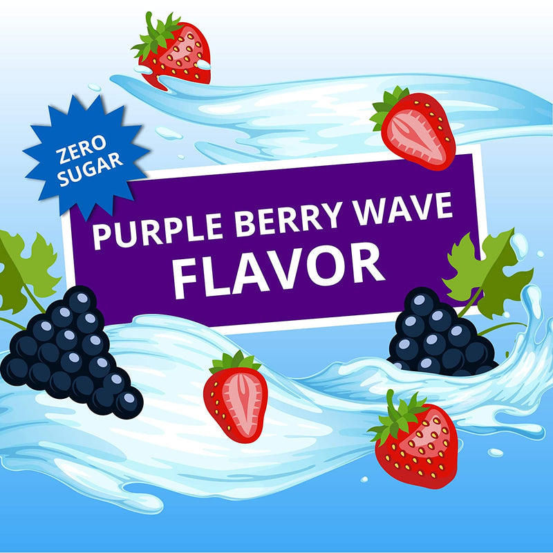 Wyler's Light Island Punch, Purple Berry Wave, 10 CT - Trustables