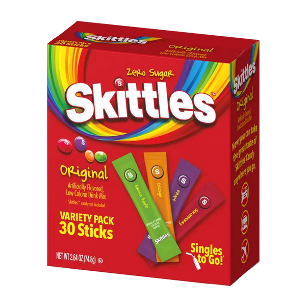 Skittles  Singles To Go Original Variety Pack, 30 PC, 1 CT