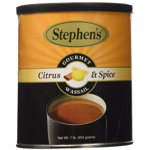 Stephen's Gourmet Citrus & Spice Wassail Hot Cocoa Mix 1 LB - Trustables