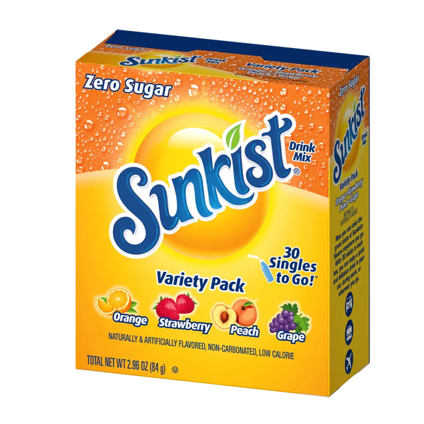 Sunkist Singles To Go Variety Pack, 30 PC, 1 CT