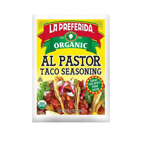 La Preferida Organic Al Pastor Taco Seasoning, 1 OZ - Trustables