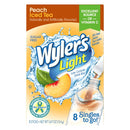 Wyler's Light Peach Iced Tea Singles To Go Drink Mix, 8 CT