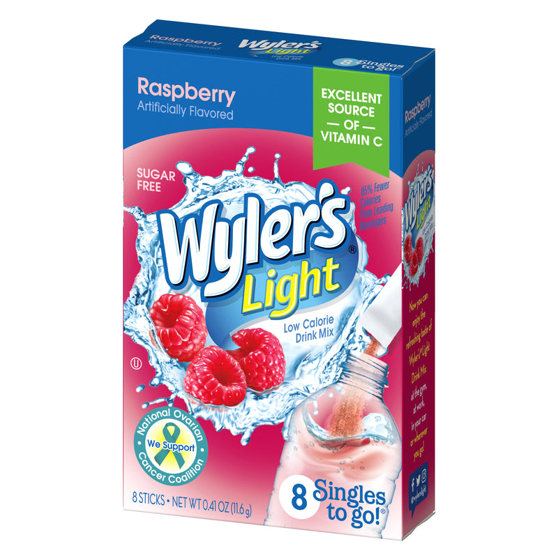 Wyler's Light Raspberry Singles To Go Drink Mix, 8 CT
