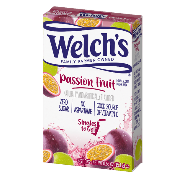 Welch's Singles to go - Passion Fruit, 1 CT