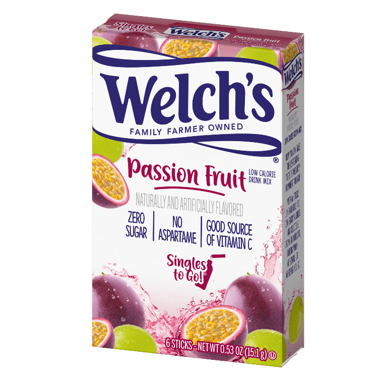 Welch's Singles to go - Passion Fruit, 1 CT