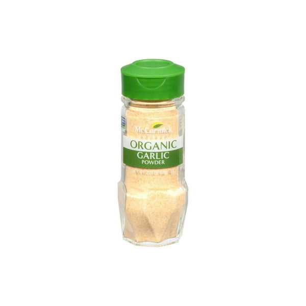 McCormick Gourmet Organic Garlic Powder, 2.25 OZ - Trustables