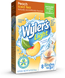 Wyler's Light Peach Iced Tea Singles To Go Drink Mix, 8 CT - Trustables