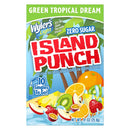 Green tropical dream Island Punch Drink Mix, Island Punch green tropical dream new packaging, Island Punch Green Tropical Dream Front of Box